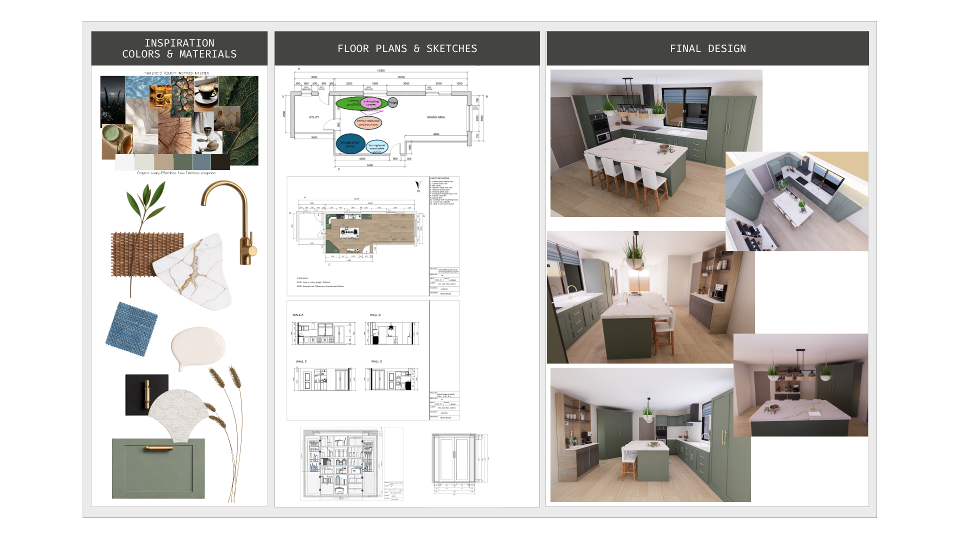 Modern Luxury Kitchen with Organic Influences